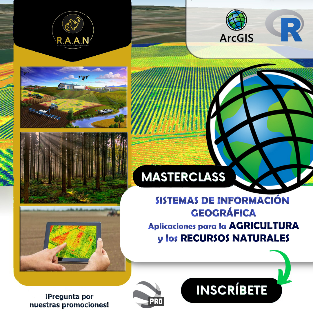 Sistemas de Información Geográfica – Aplicaciones para la AGRICULTURA y los RECURSOS NATURALES