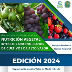 Nutrición vegetal integral en cultivos de alto valor